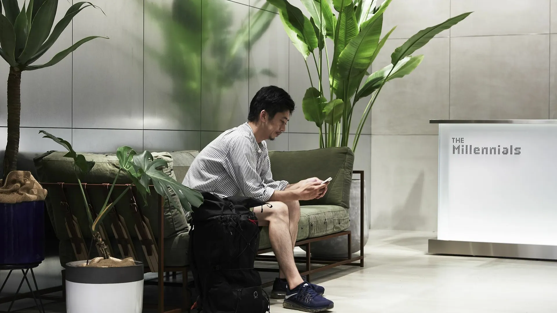 Capsule hotel The Millennials Kyoto Hotel