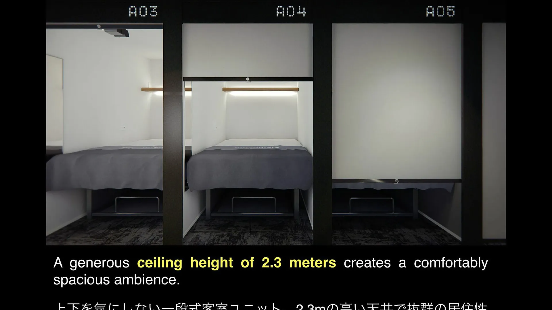 The Millennials Kyoto Hotel Capsule hotel